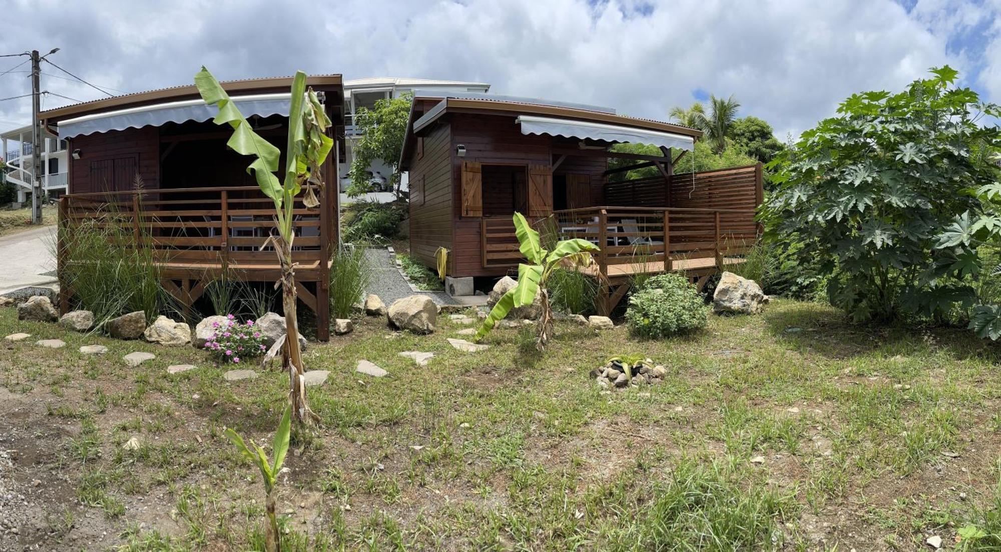 Bungalow Lanar'Am Graj - 2 Bouillante Exteriör bild